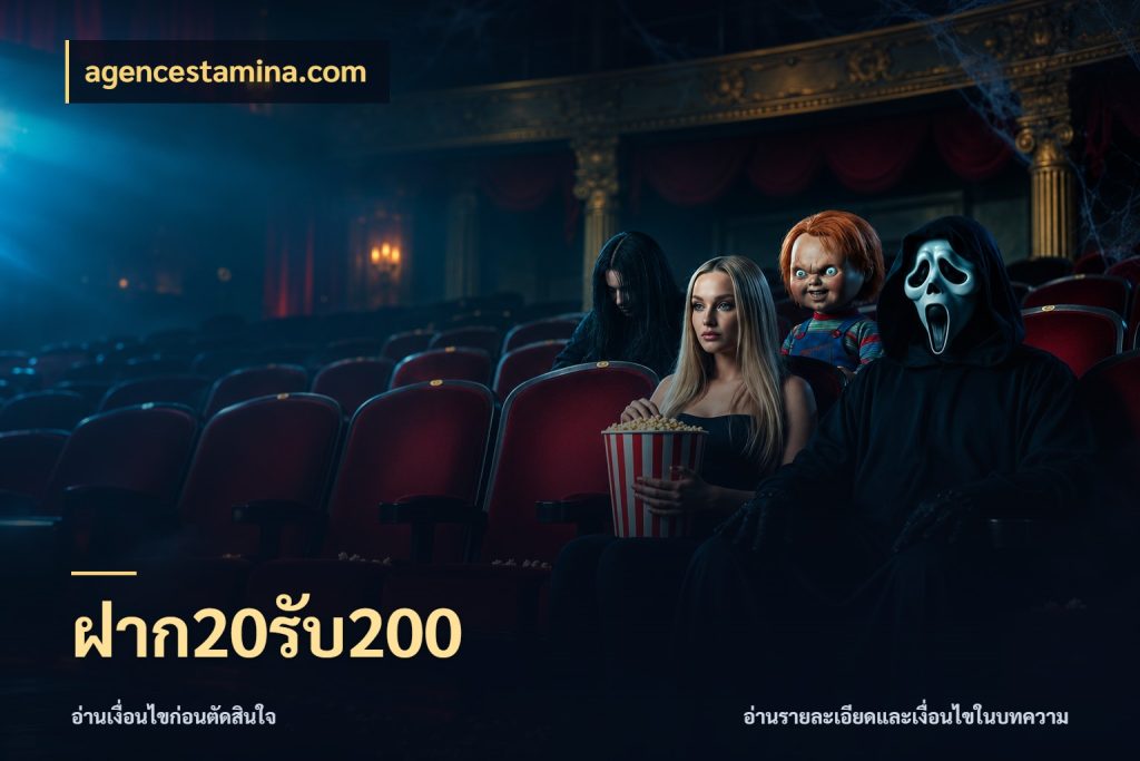 ฝาก20รับ200 สีสันของโปรฝากและยอดรับ ในมุม agencestamina.com
