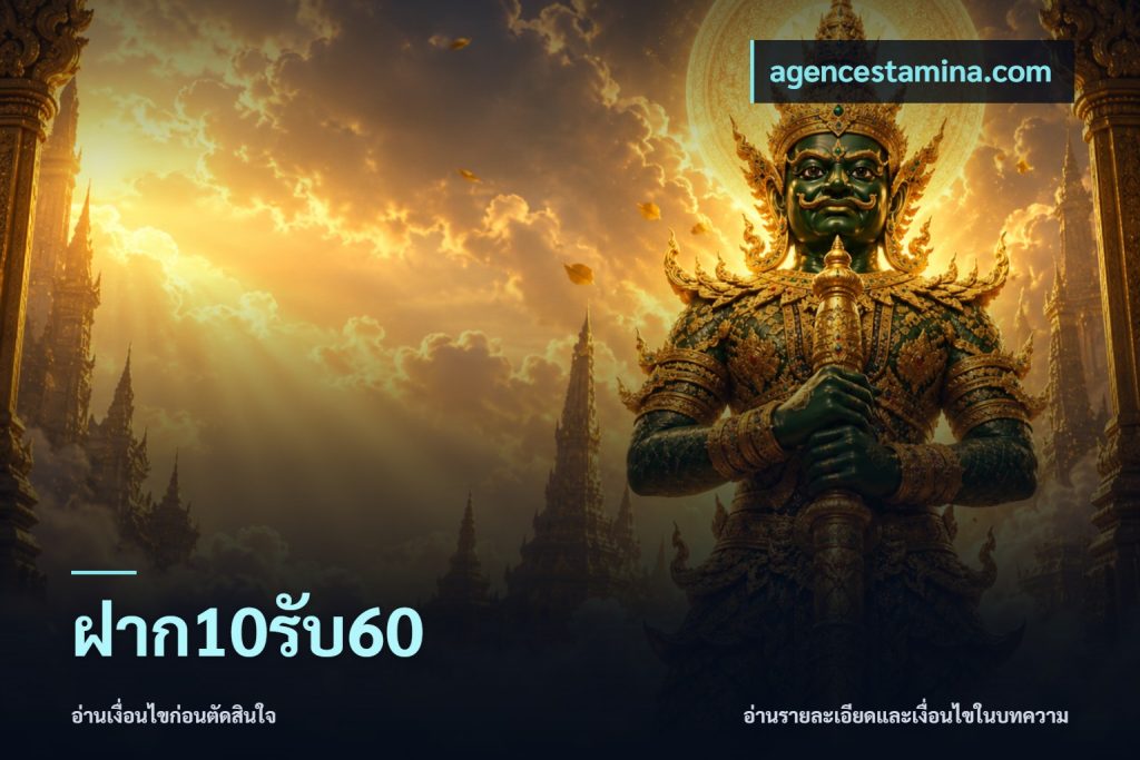 ฝาก10รับ60